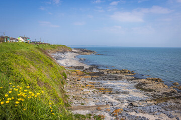 Fototapeta premium Portmarnock, Ireland - May 11 2022 