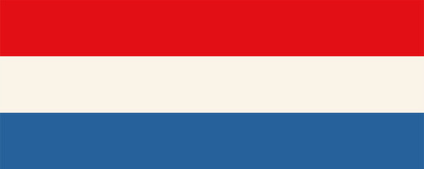 National flag of the Netherlands. Dutch flag. The symbol of the Kingdom of the Netherlands.