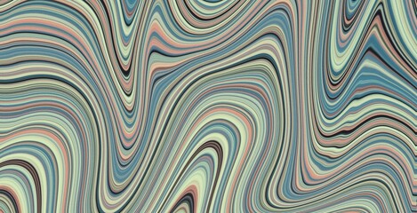 Obraz premium abstract swirl curved lines marmer marble pattern dynamic fluid flowing waves texture and curves with noise