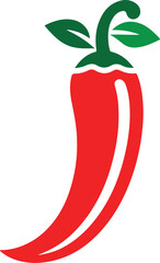 Red chilli lunique ogo icon