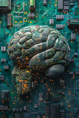 Red, Blue, and White Construction Helmets