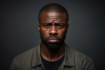 sad upset offended portrait close-up