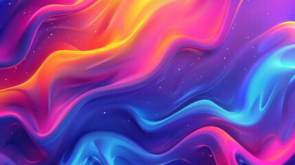 abstract background with waves