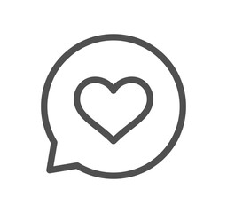 Social networks related icon outline and linear vector.
