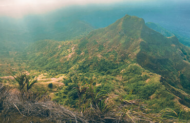 View at Mt. Batulao Summit, Batangas, Philippines