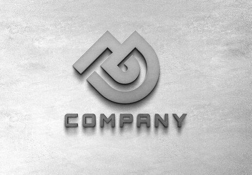 Relief Logo Text Effect