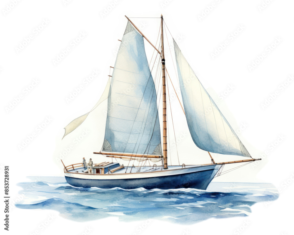 Sticker png sailboat watercraft vehicle yacht.