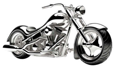 PNG Motorbike Chrome material motorcycle vehicle chrome.