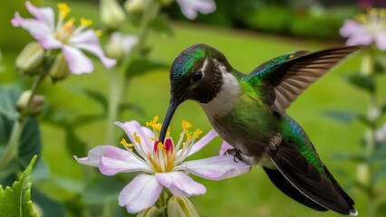 Fototapeta premium Hummingbird (High Quality Wallpaper Wild PhotoGraphy)