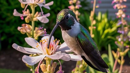 Fototapeta premium Hummingbird (High Quality Wallpaper Wild PhotoGraphy)