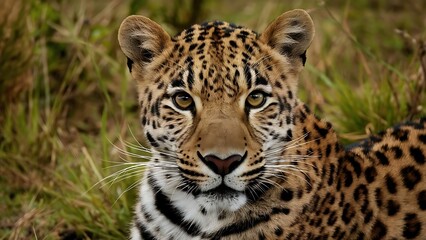 Obraz premium Leopard portrait (High Quality Wallpaper Wild PhotoGraphy)