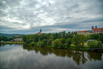 Altstadt von Leitmeritz Litomerice Tschechien