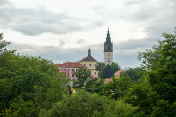 Fototapeta premium Altstadt von Leitmeritz Litomerice Tschechien