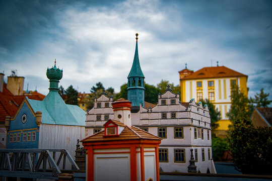 Altstadt von Leitmeritz Litomerice Tschechien