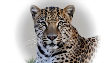 Fototapeta premium Leopard portrait (High Quality Wallpaper Wild PhotoGraphy)