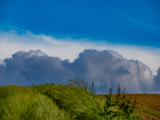 Bizarrer Wolkenhimmel