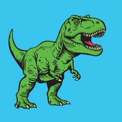 T rex feroce dinosauro