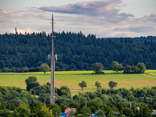 Sende und Funkmast