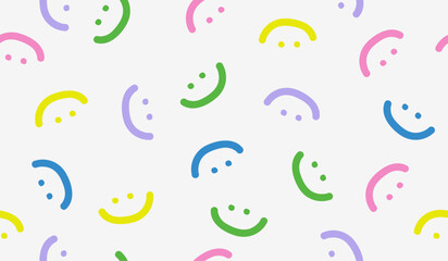 Cute pastel pattern background design