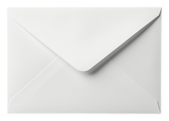 PNG Clasp envelope mockup white letterbox mailbox.