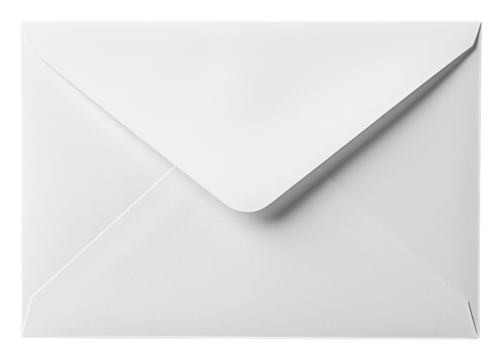 PNG Clasp envelope mockup white letterbox mailbox.