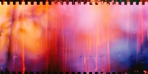 Obraz premium Abstract Light Leak on Film