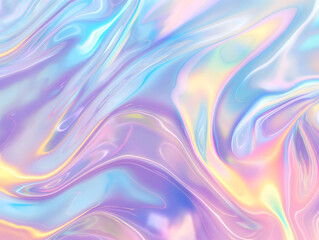 Obraz premium Abstract rainbow pastel colors trendy holographic background