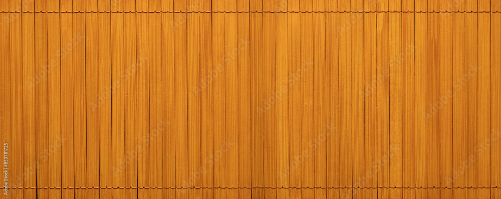 Sticker bamboo mat texture. blank bamboo slips background.bamboo slips texture background. - Stickers