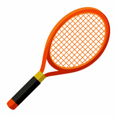 tennis racket and ball