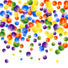 Vitamins and minerals complex. Multivitamins