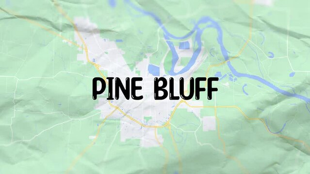 Arkansas State Cities, Time Lapse