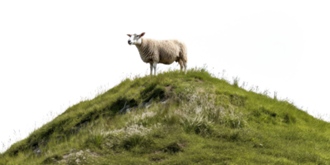 PNG Sheap on the hills grassland livestock outdoors.