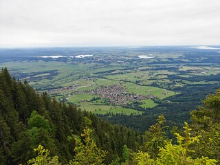 Obraz premium view from the top of the mountain