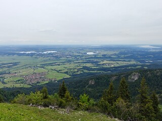 Fototapeta premium view from the top of the mountain