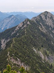 view from the top of mountain