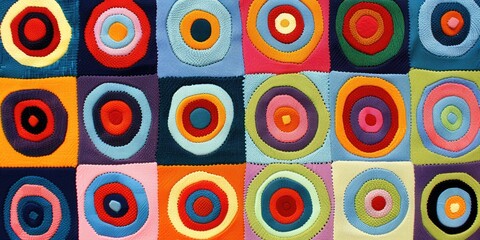 Colorful Geometric Abstract Art