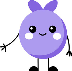 Obraz premium cute character svg illustration