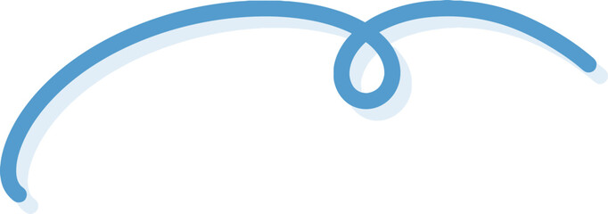 Handmade doodle arrow