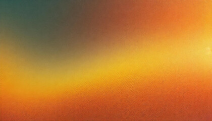 grainy orange yellow gradient. cinematic retro vintage grunge pastel texture, background, wallpaper, cover for product presentation and copy space