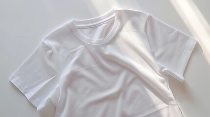 A white shirt mockup