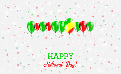 Congo Independence Day Sparkling Patriotic