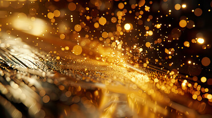 Hyper-realistic close-up of CNC LPG cutting metal vivid sparks flying detailed view of the cutting process  bright and intense illumination modern