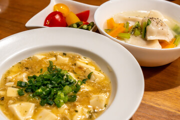 おいしい麻婆豆腐定食