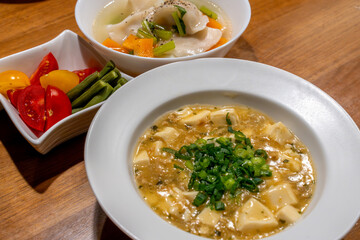 おいしい麻婆豆腐定食
