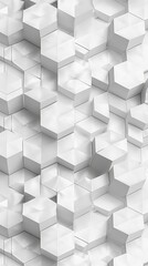 Fototapeta premium Sophisticated Geometric Illusion Pattern Wallpaper in Soft Colors for Modern Home Decor and Graphic Designs