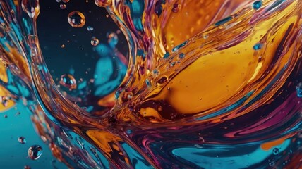 Fototapeta premium abstract liquid background
