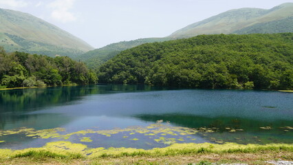 lake in the mountains