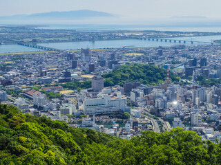 【徳島県】眉山展望台からの風景