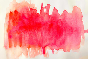 Abstract watercolor background. Hand-painted background
