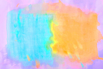 a purple, blue and yellow watercolor background